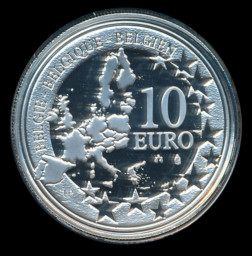 zilveren munten 10 euro Europa