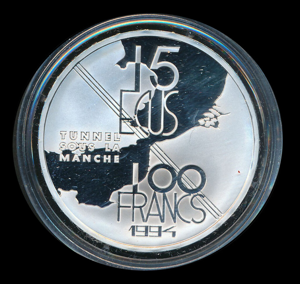 zilveren munt 15 ECU